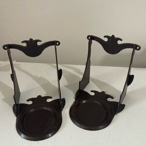 Vintage Westland Plastics L.A California Resin Saucer And Cup Holders